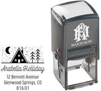 Square Self-Inking Stamp by Mason Row (Arabella)