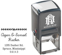 Square Self-Inking Stamp by Mason Row (Aspen)