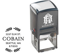 Square Self-Inking Stamp by Mason Row (Cobain)