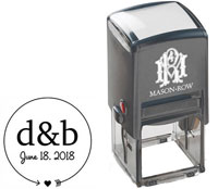 Square Self-Inking Stamp by Mason Row (Debbie)
