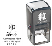 Square Self-Inking Stamp by Mason Row (Shook)