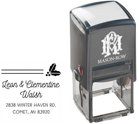 Square Self-Inking Stamp by Mason Row (Walsh) Square Self-Inking Stamp by Mason Row (Walsh)