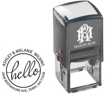 Square Self-Inking Stamp by Mason Row (Wilkes) Square Self-Inking Stamp by Mason Row (Wilkes)
