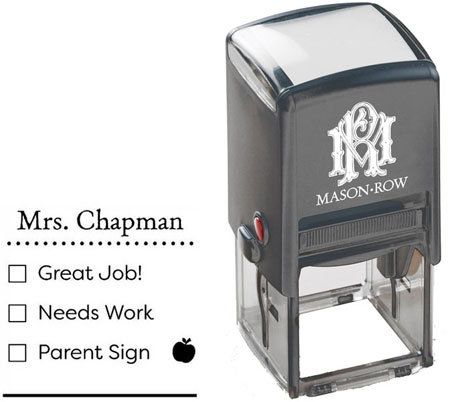 Square Self-Inking Stamp by Mason Row (Chapman)