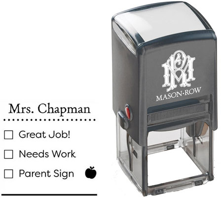 Square Self-Inking Stamp by Mason Row (Chapman) Square Self-Inking Stamp by Mason Row (Chapman)