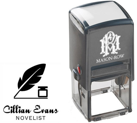 Square Self-Inking Stamp by Mason Row (Cillian)