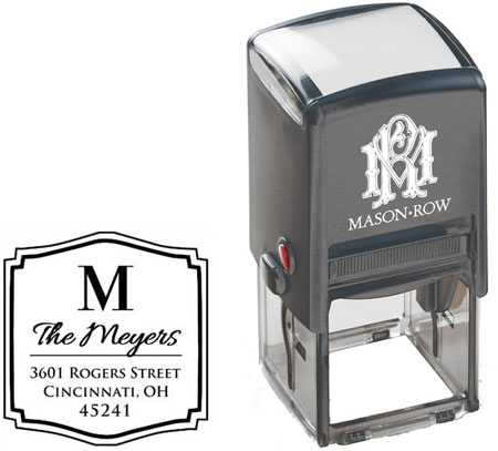 Square Self-Inking Stamp by Mason Row (Meyers) Square Self-Inking Stamp by Mason Row (Meyers)