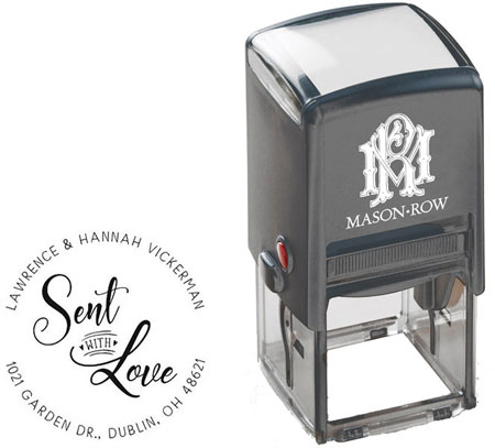 Square Self-Inking Stamp by Mason Row (Hannah)