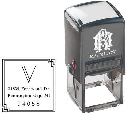 Square Self-Inking Stamp by Mason Row (Ventura) Square Self-Inking Stamp by Mason Row (Ventura)