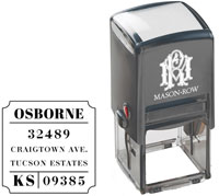 Square Self-Inking Stamp by Mason Row (Osborne)