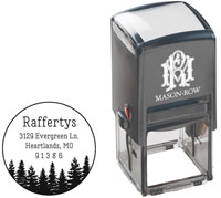 Square Self-Inking Stamp by Mason Row (Rafferty)