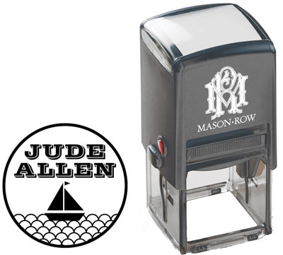 Square Self-Inking Stamp by Mason Row (Remus) Square Self-Inking Stamp by Mason Row (Remus)