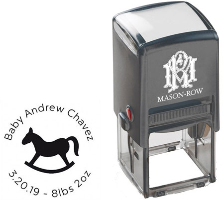 Square Self-Inking Stamp by Mason Row (Andrew) Square Self-Inking Stamp by Mason Row (Andrew)