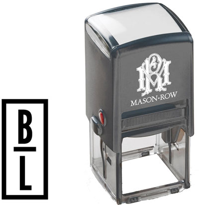 Square Self-Inking Stamp by Mason Row (Barrett)