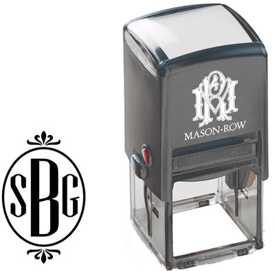 Square Self-Inking Stamp by Mason Row (Blaine)