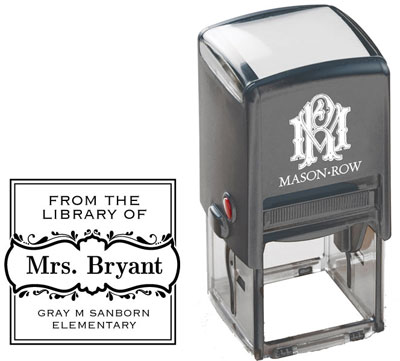 Square Self-Inking Stamp by Mason Row (Bryant)