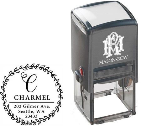 Square Self-Inking Stamp by Mason Row (Charmel)