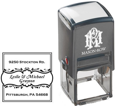 Square Self-Inking Stamp by Mason Row (Grayson) Square Self-Inking Stamp by Mason Row (Grayson)