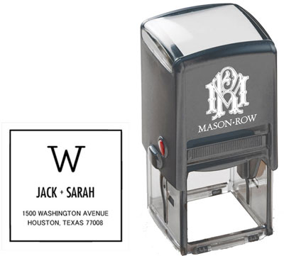 Square Self-Inking Stamp by Mason Row (Jack) Square Self-Inking Stamp by Mason Row (Jack)