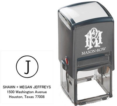 Square Self-Inking Stamp by Mason Row (Jeffreys) Square Self-Inking Stamp by Mason Row (Jeffreys)