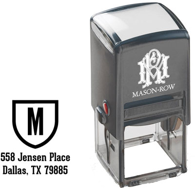 Square Self-Inking Stamp by Mason Row (Madison)