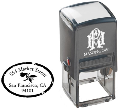 Square Self-Inking Stamp by Mason Row (Grimes)