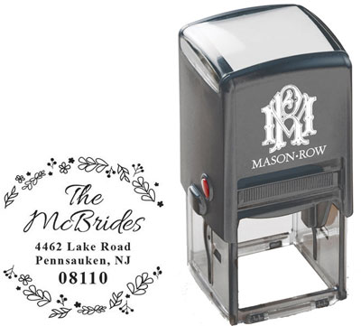 Square Self-Inking Stamp by Mason Row (McBride) Square Self-Inking Stamp by Mason Row (McBride)
