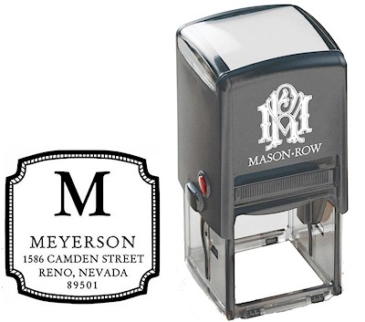 Square Self-Inking Stamp by Mason Row (Meyerson)