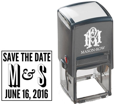 Square Self-Inking Stamp by Mason Row (Sophia) Square Self-Inking Stamp by Mason Row (Sophia)