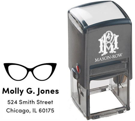 Square Self-Inking Stamp by Mason Row (Molly) Square Self-Inking Stamp by Mason Row (Molly)