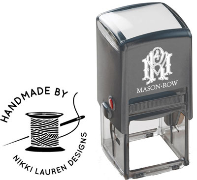 Square Self-Inking Stamp by Mason Row (Nikki) Square Self-Inking Stamp by Mason Row (Nikki)
