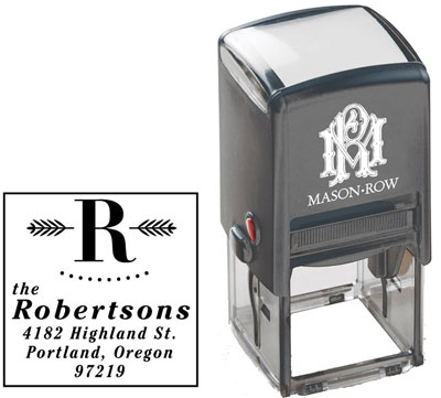 Square Self-Inking Stamp by Mason Row (Robertson) Square Self-Inking Stamp by Mason Row (Robertson)