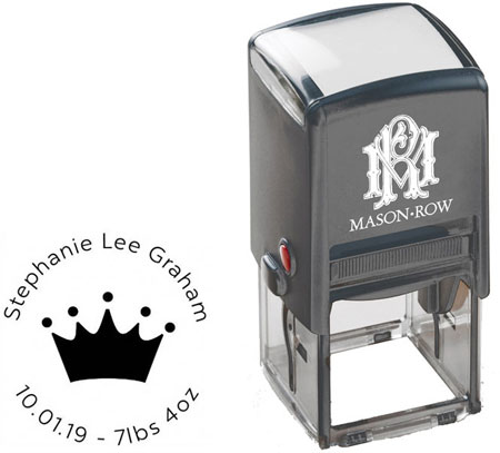 Square Self-Inking Stamp by Mason Row (Stephanie) Square Self-Inking Stamp by Mason Row (Stephanie)