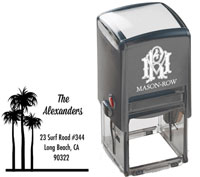 Mason Row - Square Self-Inking Stamp (Alexander)