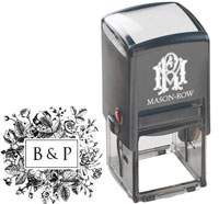 Square Self-Inking Stamp by Mason Row (Barb)