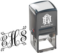 Square Self-Inking Stamp by Mason Row (Harlan)