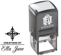 Square Self-Inking Stamp by Mason Row (June)