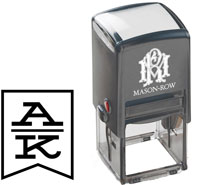 Square Self-Inking Stamp by Mason Row (Watters)