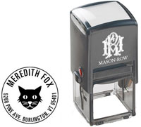 Square Self-Inking Stamp by Mason Row (Meredith)