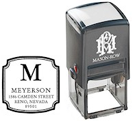 Square Self-Inking Stamp by Mason Row (Meyerson)