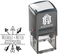 Square Self-Inking Stamp by Mason Row (Michelle)