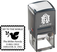 Square Self-Inking Stamp by Mason Row (Miller)