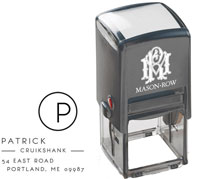 Square Self-Inking Stamp by Mason Row (Patrick)