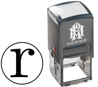 Square Self-Inking Stamp by Mason Row (Richards)