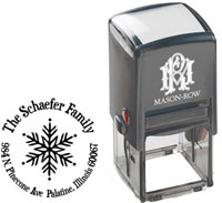 Square Self-Inking Stamp by Mason Row (Schaefer)