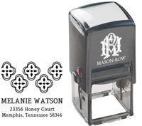 Square Self-Inking Stamp by Mason Row (Thornton)