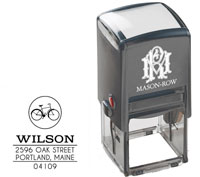 Square Self-Inking Stamp by Mason Row (Wilson)