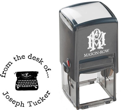 Square Self-Inking Stamp by Mason Row (Tucker)