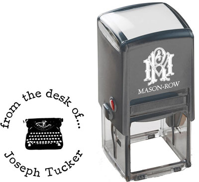 Square Self-Inking Stamp by Mason Row (Tucker) Square Self-Inking Stamp by Mason Row (Tucker)