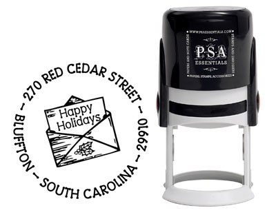 PSA Essentials - Custom Address Stamper (Holiday Letter - Holiday)